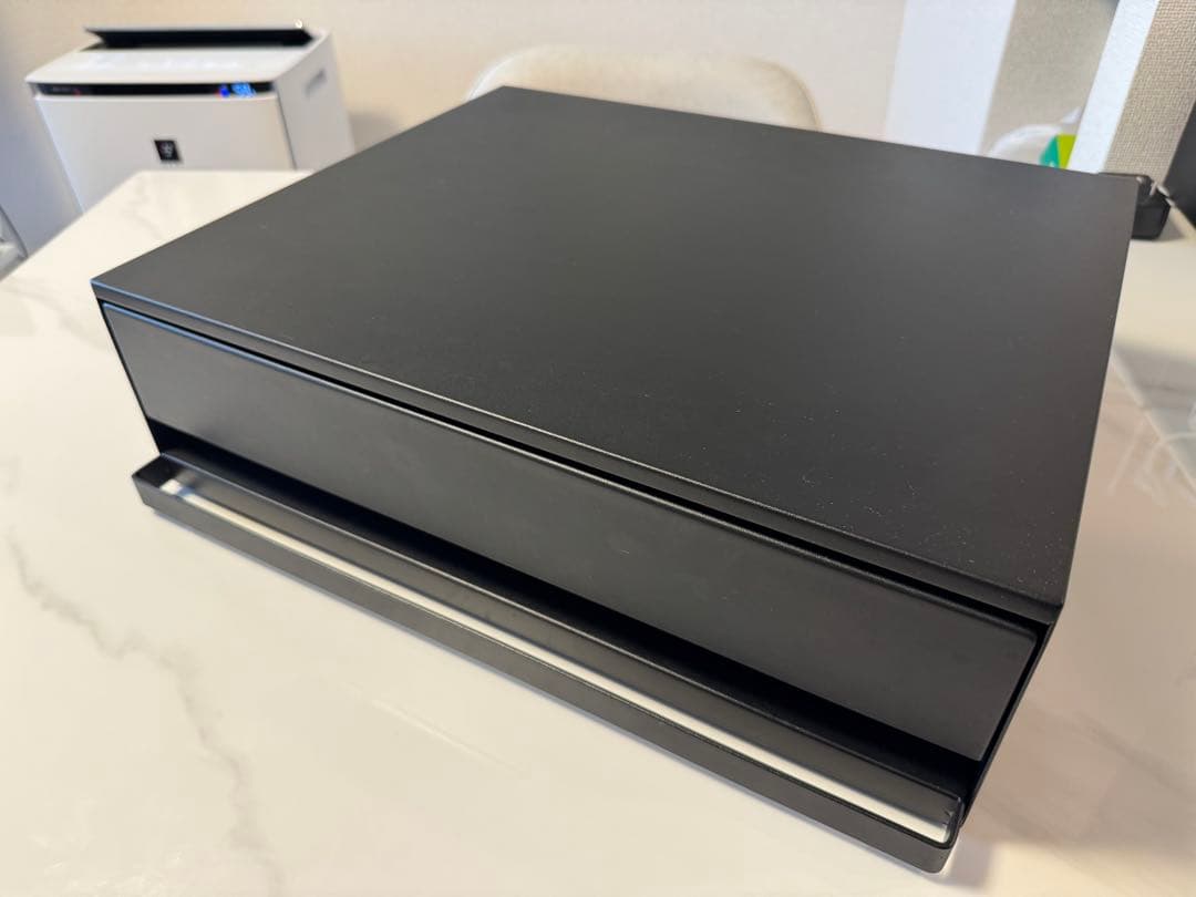 【極美品】tower 山崎実業 ツーウェイ キッチン家電下引き出し&スライド