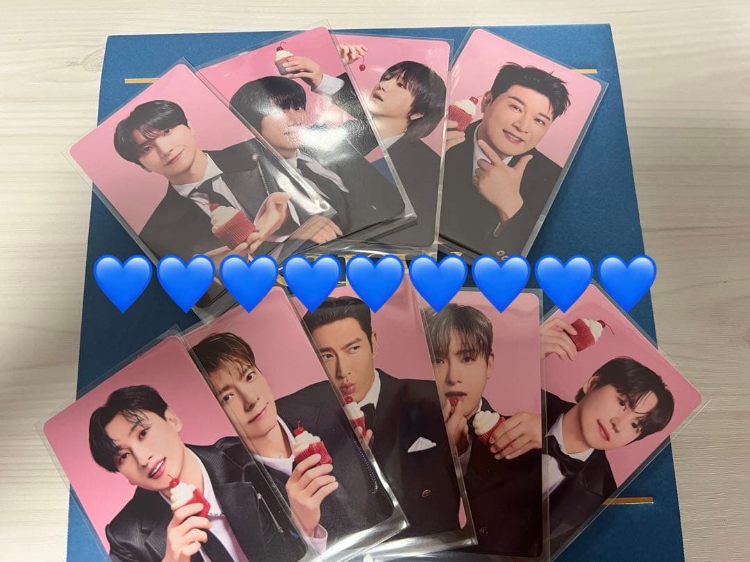 SUPER JUNIOR SS10 日本限定 デザートプレートトレカセット