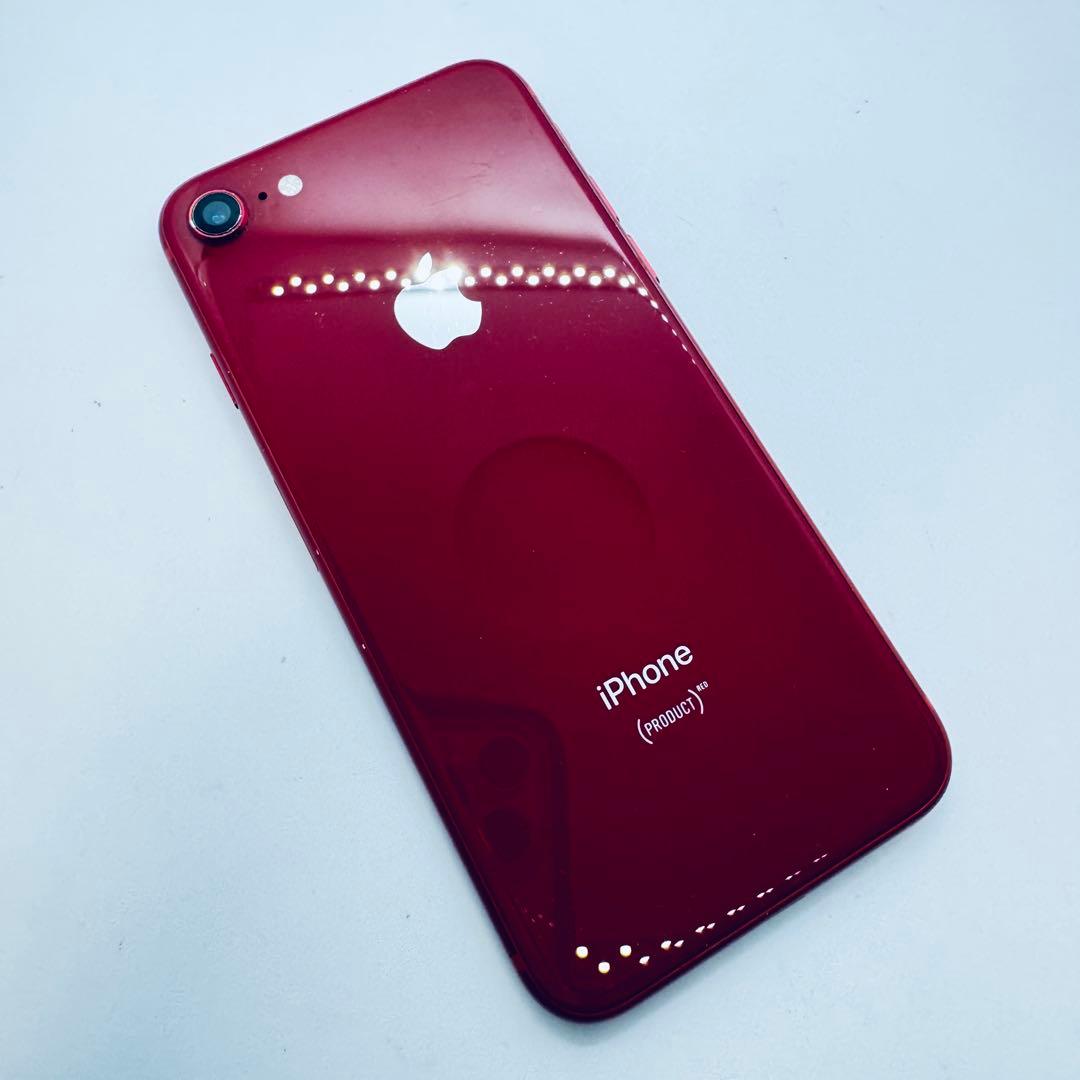 【SIMフリー】 iPhone 8 256GB 本体 レッド 動作確認済み