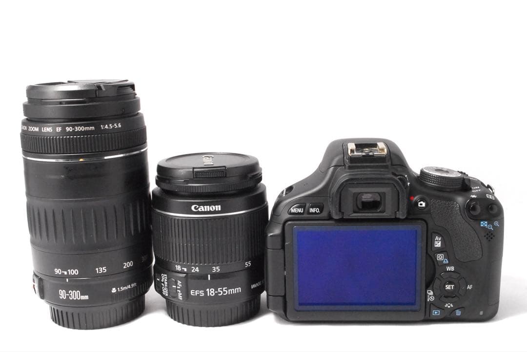 入門セット✨Wレンズ✨手ぶれ補正機能付き✨Canon EOS Kiss X5