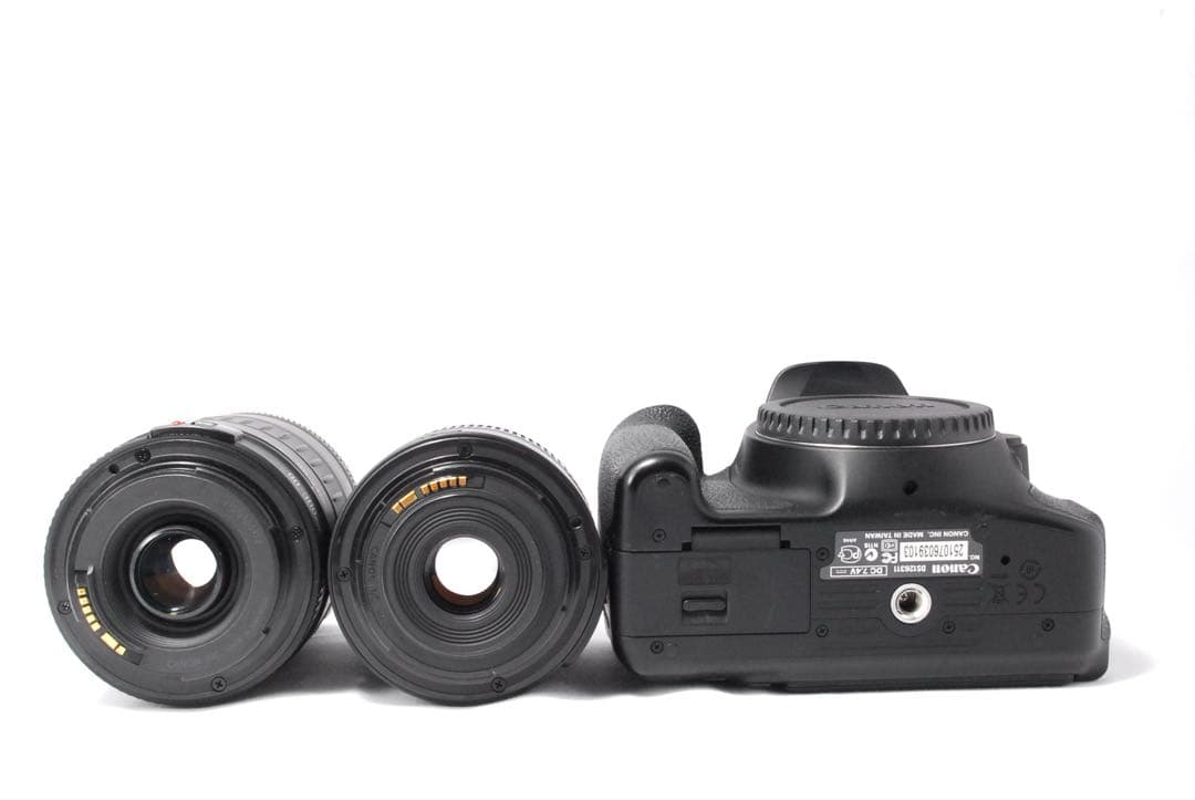 入門セット✨Wレンズ✨手ぶれ補正機能付き✨Canon EOS Kiss X5