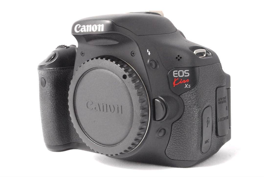 入門セット✨Wレンズ✨手ぶれ補正機能付き✨Canon EOS Kiss X5