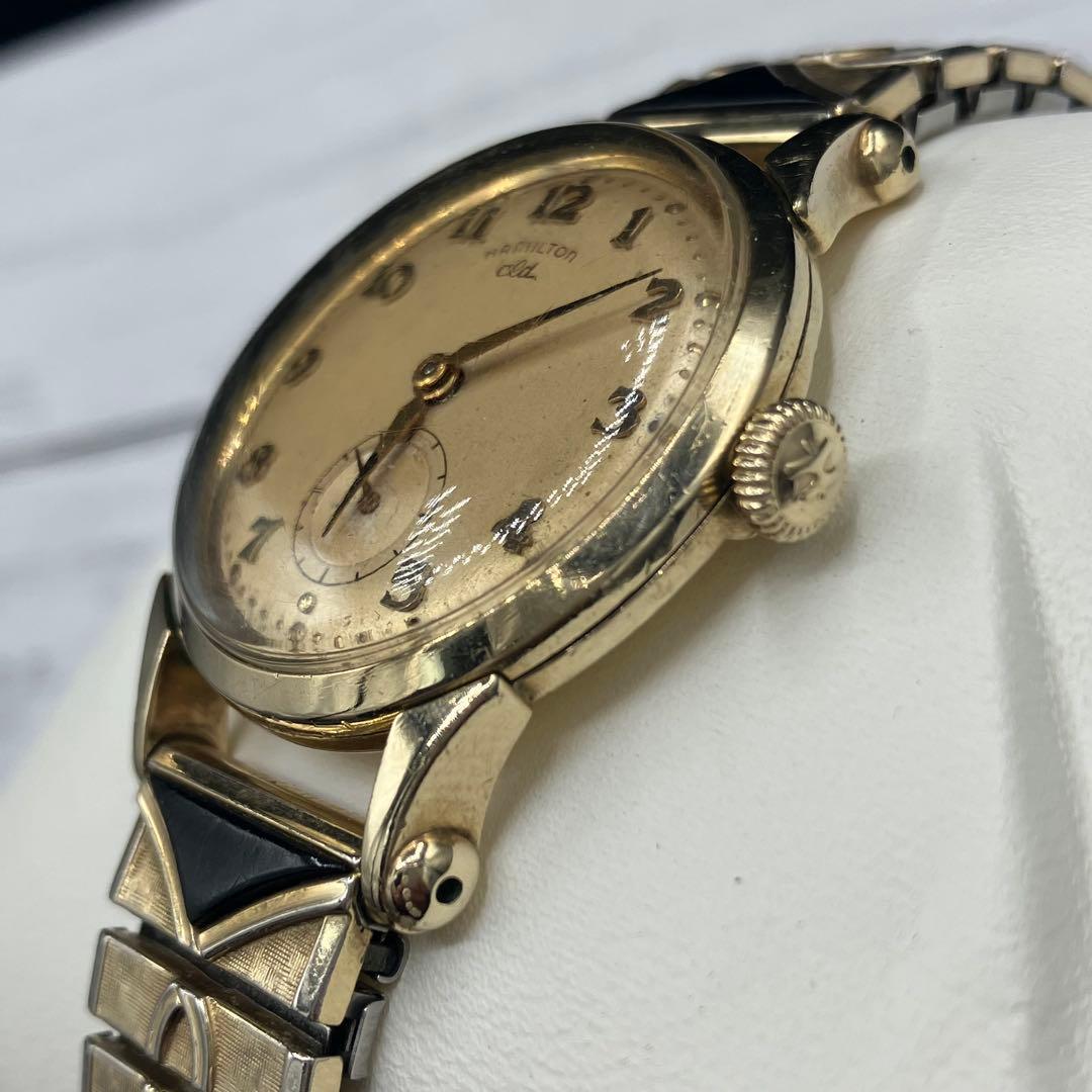 【激レア】HAMILTON CLD 10k GOLD FILLED 稼働品