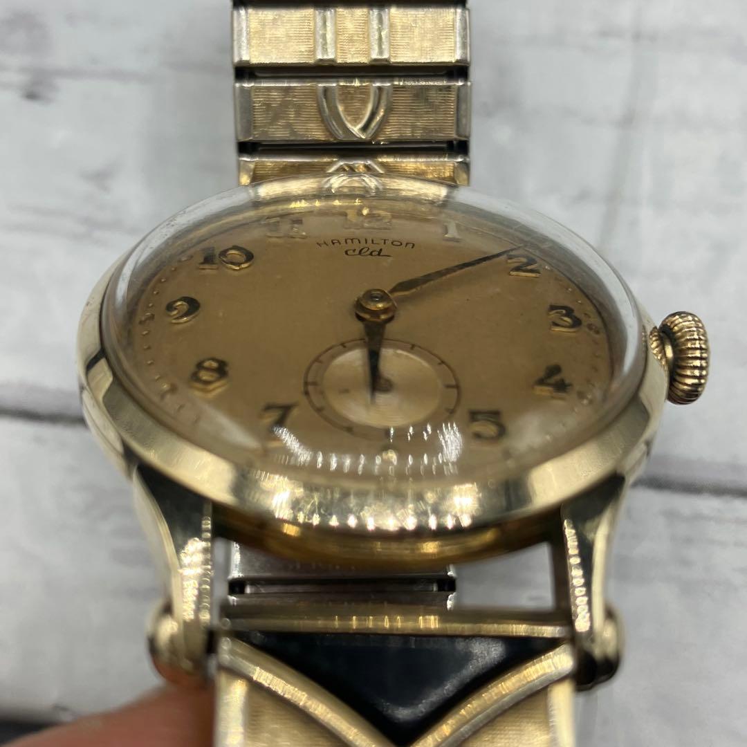 【激レア】HAMILTON CLD 10k GOLD FILLED 稼働品