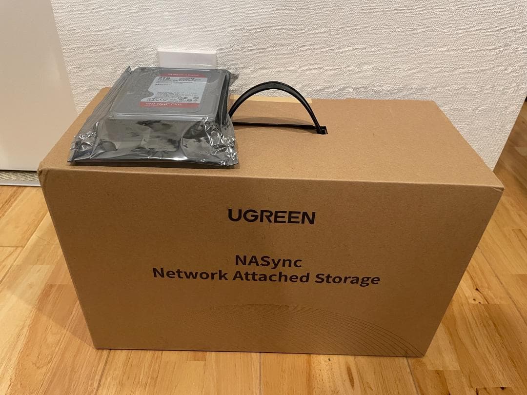 UGREEN NASync DXP2800 2ベイ + 2TB HDD
