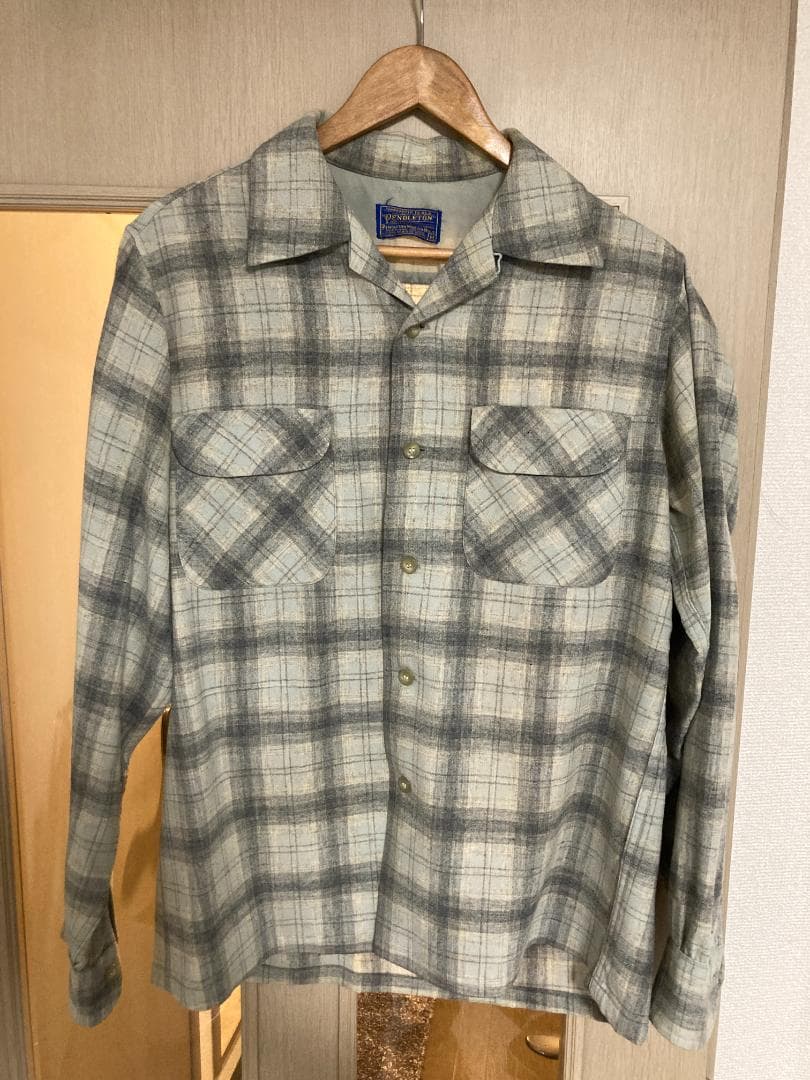 50s pendlton ペンドルトン 開襟シャツ ヴィンテージ USA製