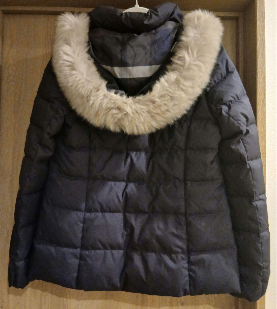 ブルーレーベルクレストブリッジ ダウンジャケット(ネイビー)　40(L)サイズ