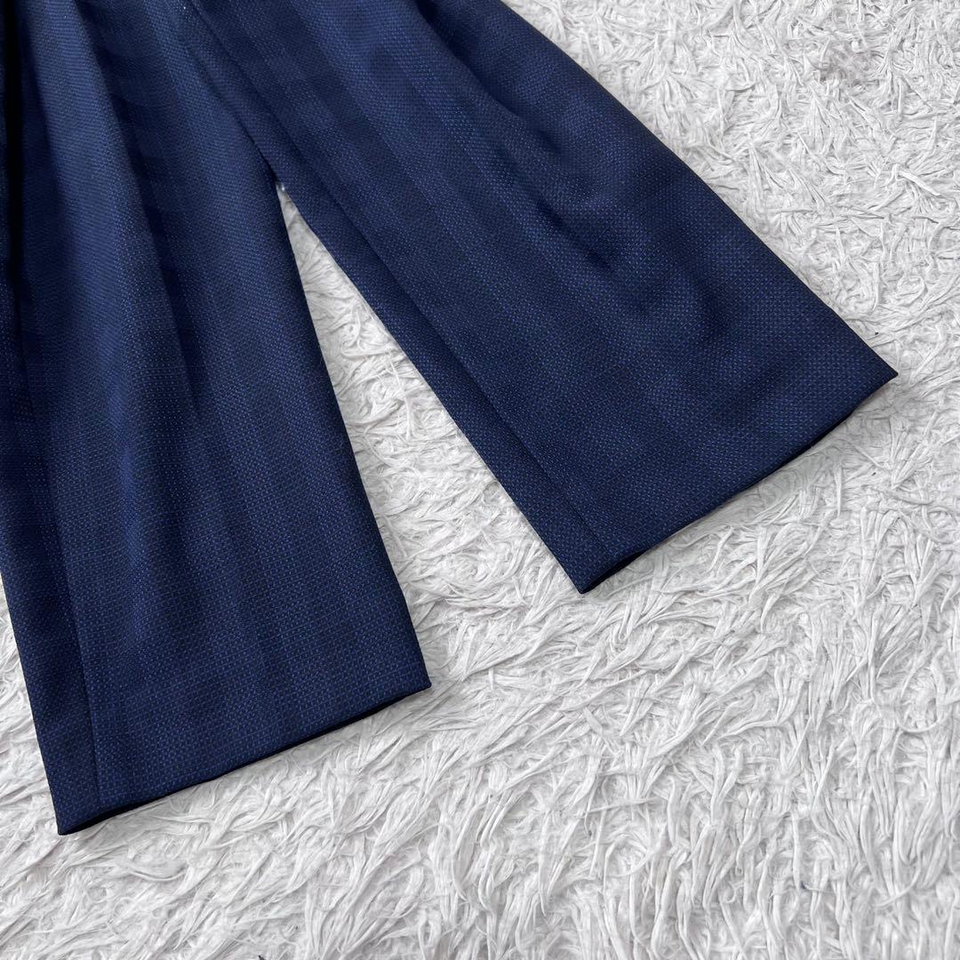 極美品 現行 PS Paul Smith セットアップ パンツスーツ ネイビー