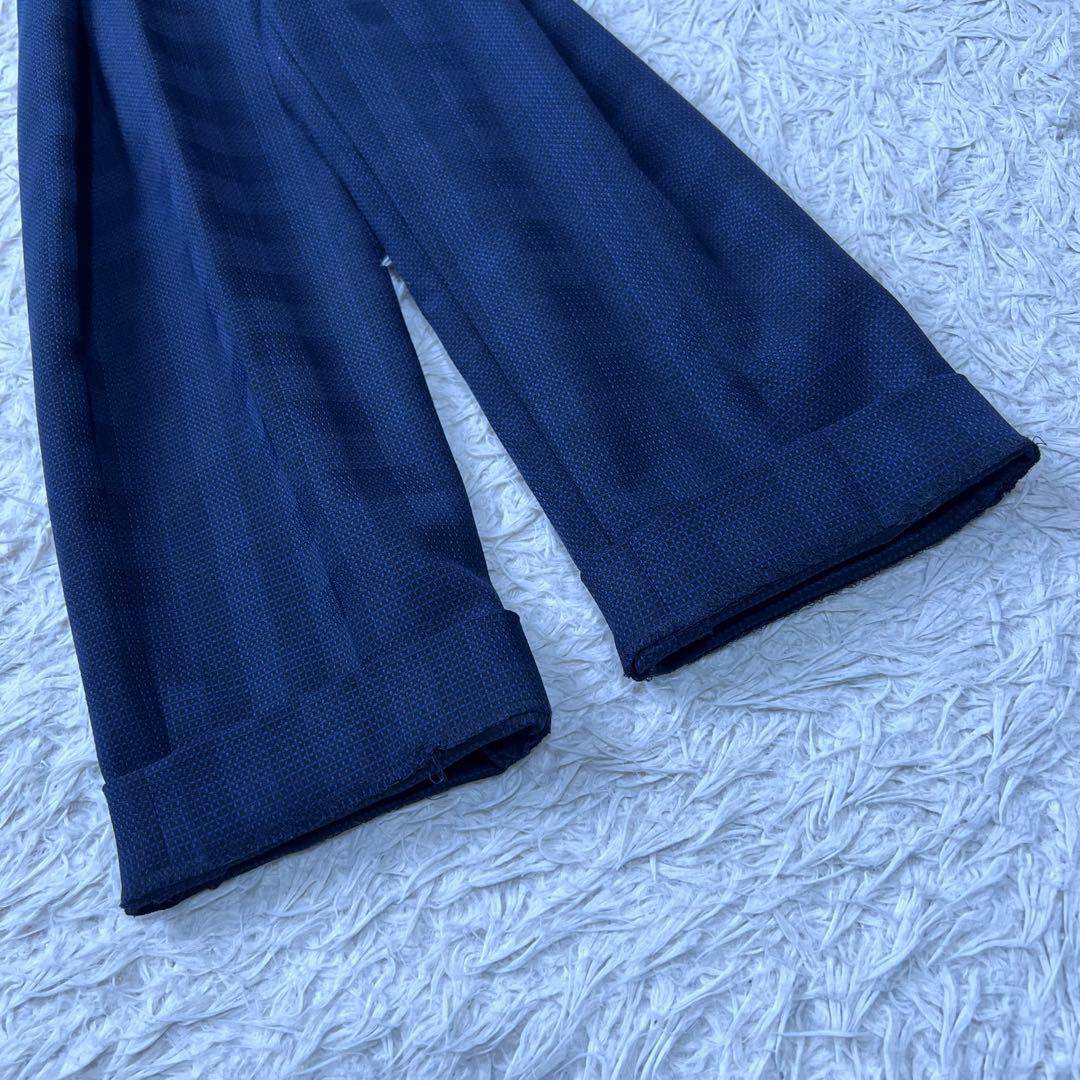 極美品 現行 PS Paul Smith セットアップ パンツスーツ ネイビー