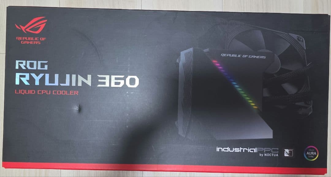 ASUS ROG RYUJIN 360 液体CPUクーラー