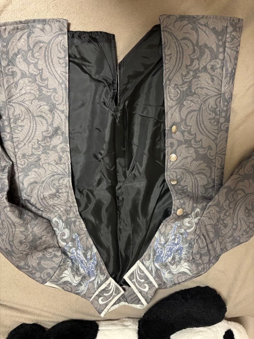 【コスプレ】第五人格 白黒無常 麒麟商人 黒無常衣装