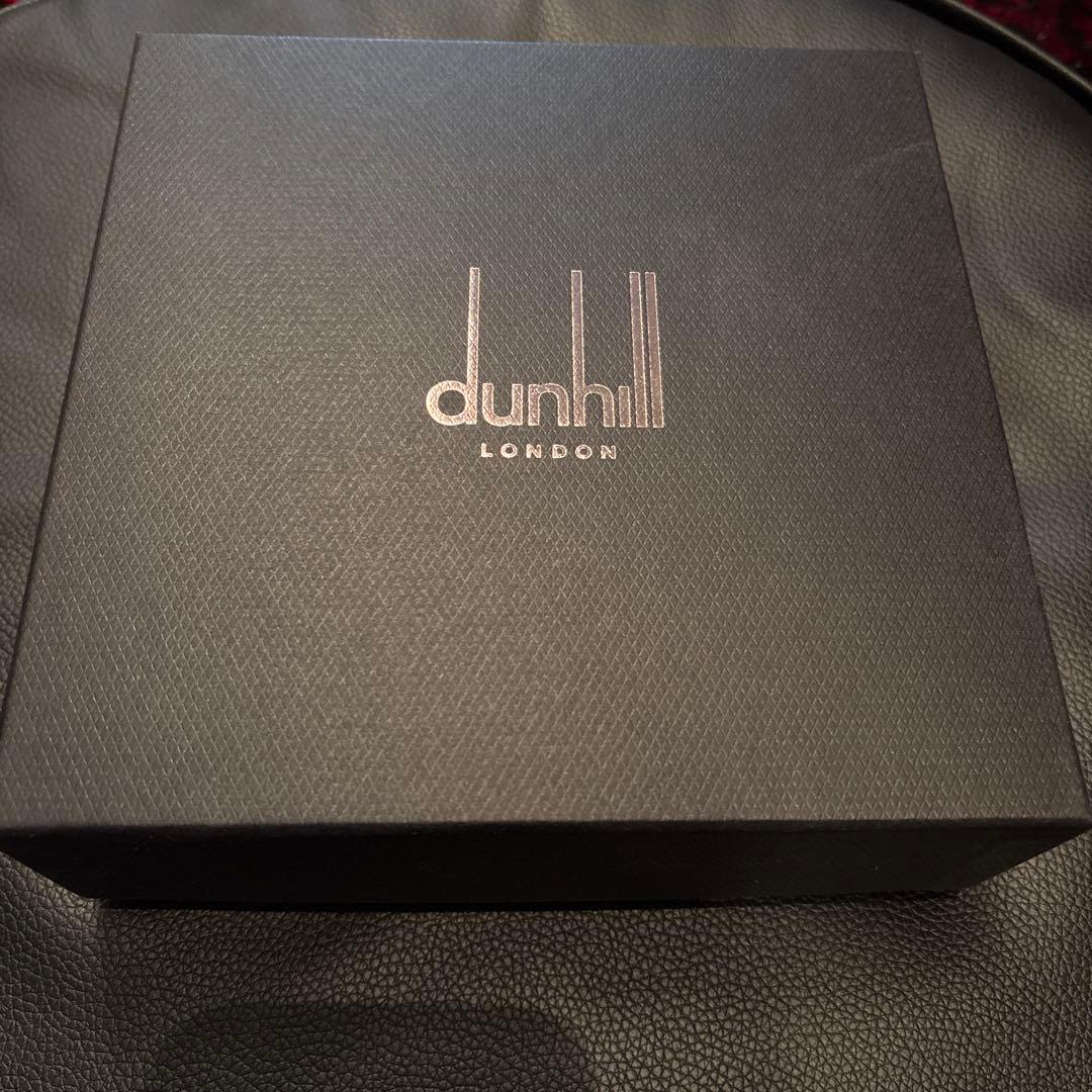 新品未使用dunhill ダンヒル イタリア製本革ブラックベルト