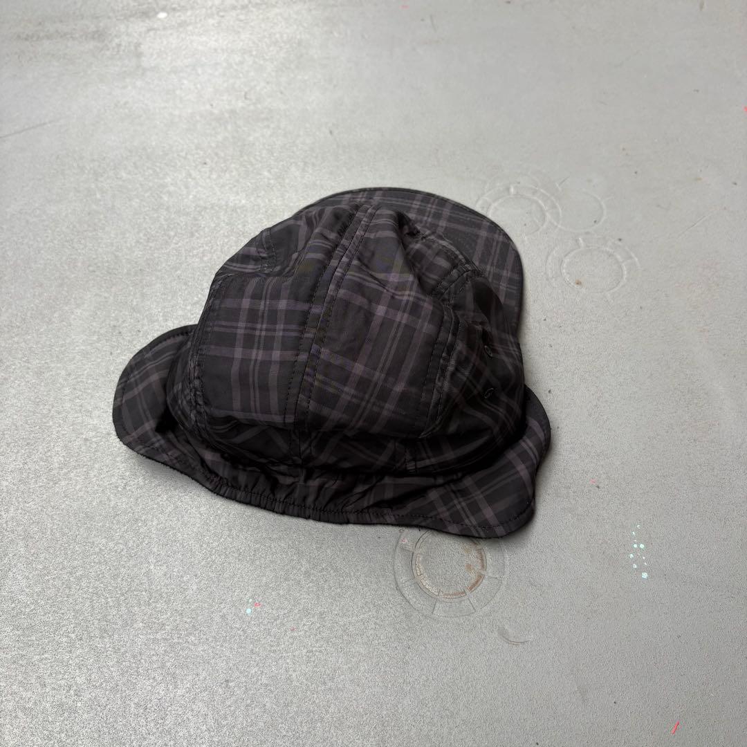 Supreme USA製 マフキャップ　フリース　チェック地　boxlogo