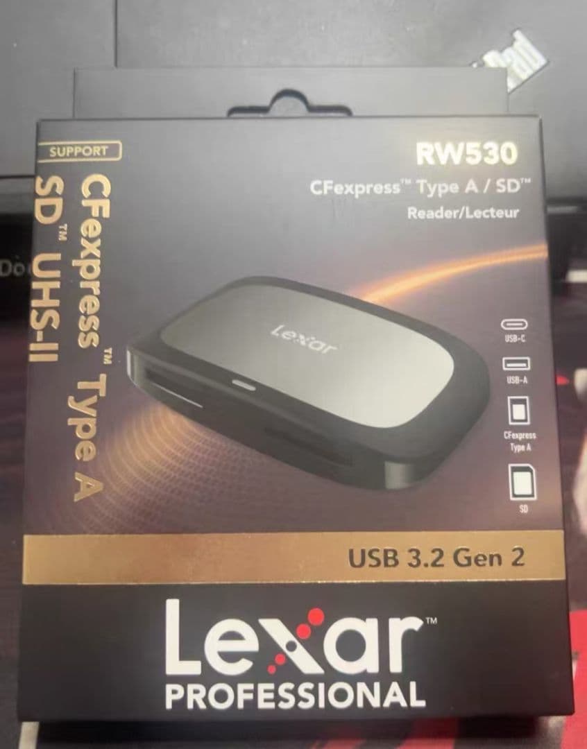 】Lexar RW530 CFexpress Type Aカードリーダー