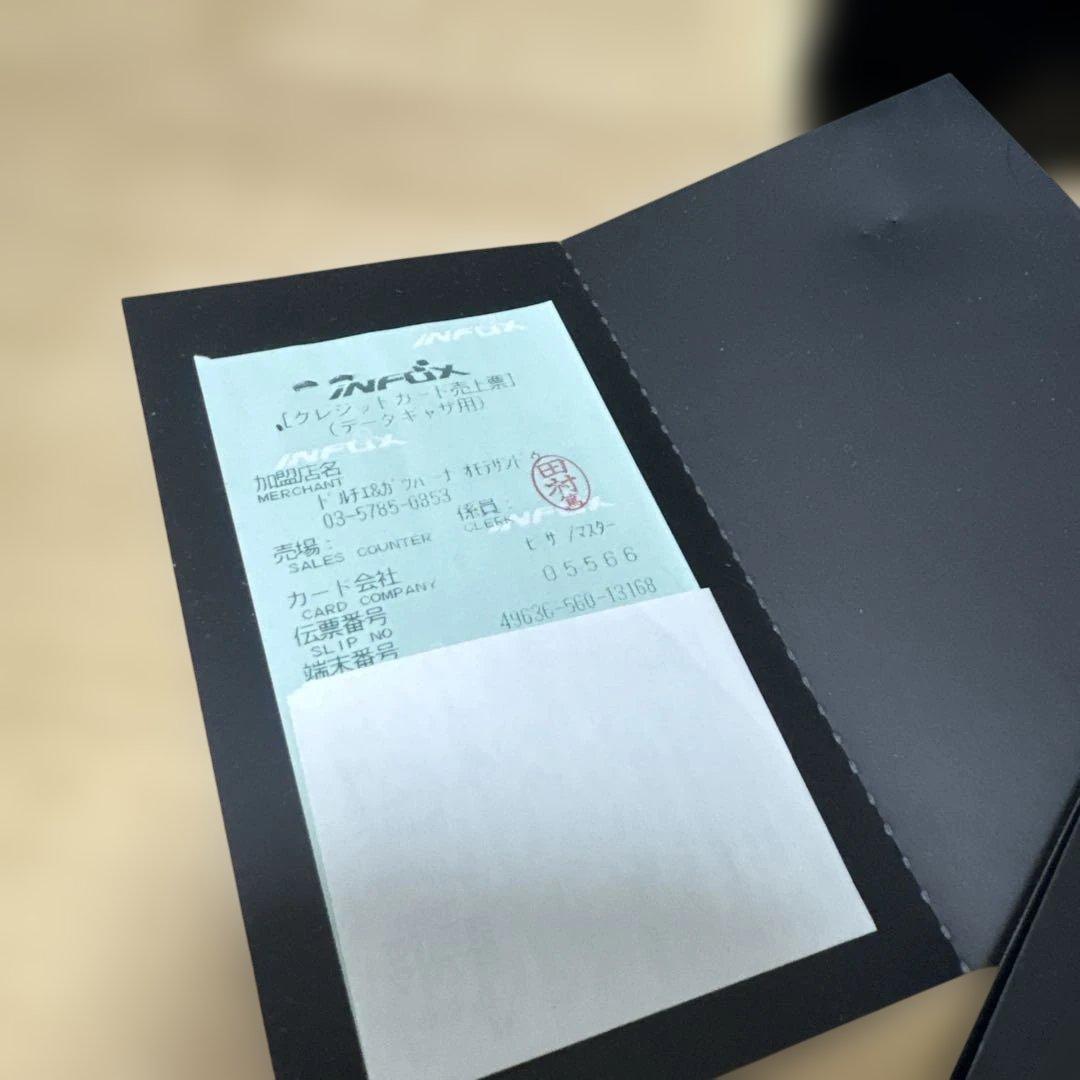 ドルチェ＆ガッバーナ ブラックレザーベルト 90サイズ