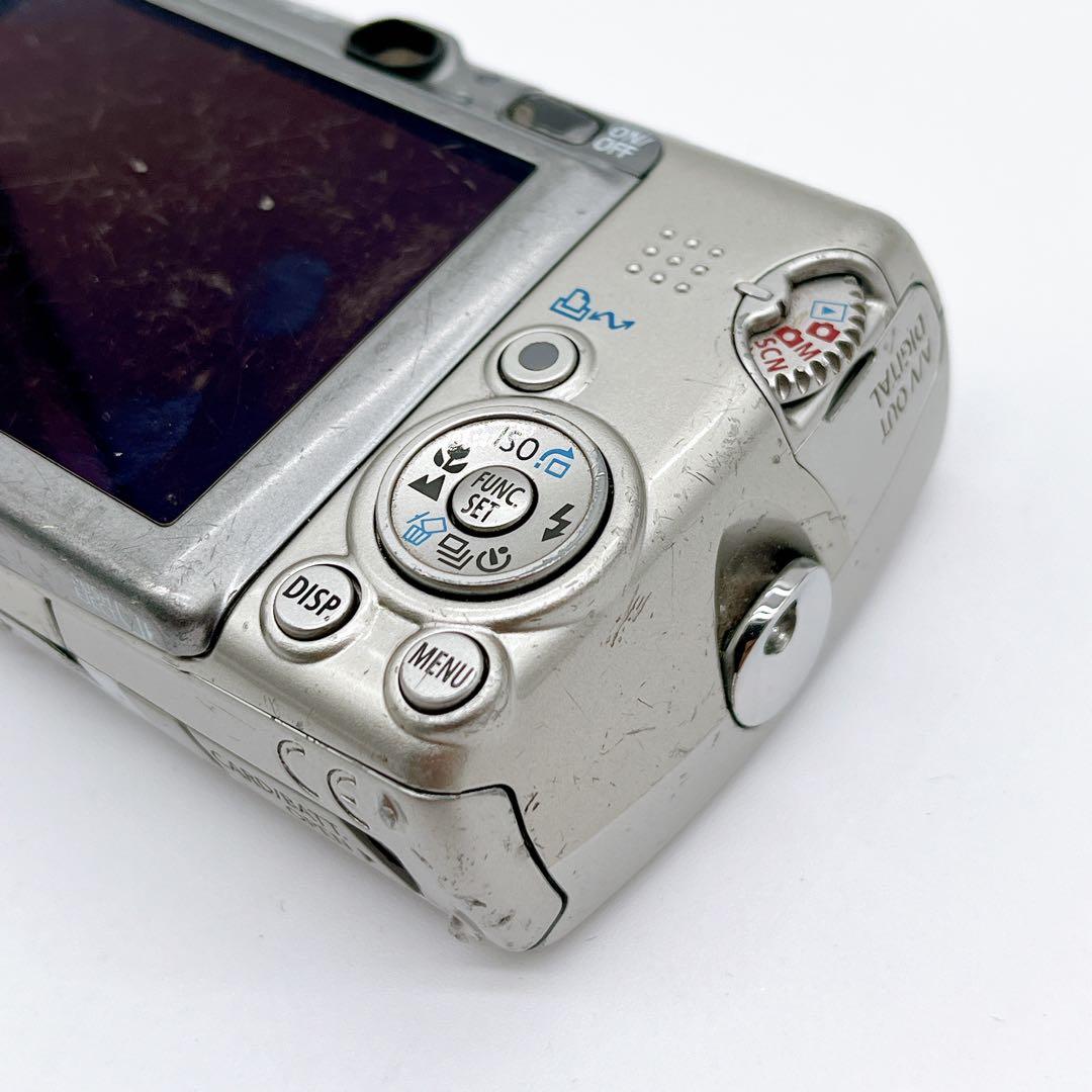 Canon IXY 810ISオールド コンデジ シルバー 充電器付き