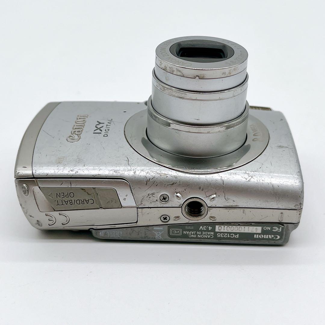 Canon IXY 810ISオールド コンデジ シルバー 充電器付き
