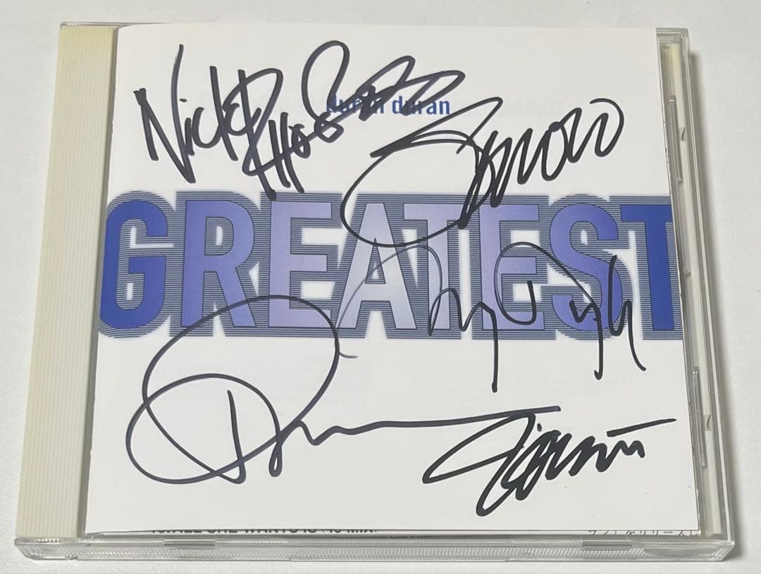 Duran Duran Greatest サイン入り