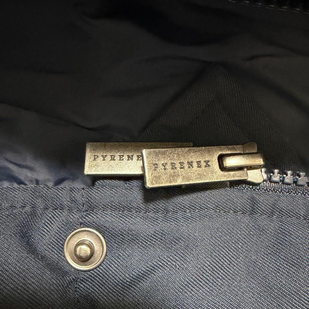 【美品】ピレネックス　GRENOBLE グルノーブル ダウン ネイビー　M 38