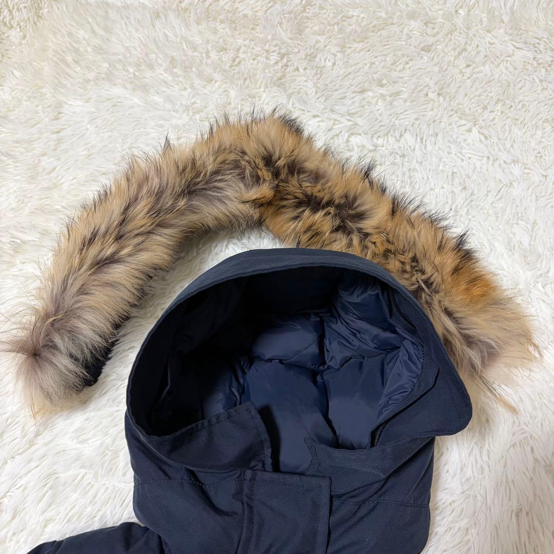 【美品】ピレネックス　GRENOBLE グルノーブル ダウン ネイビー　M 38