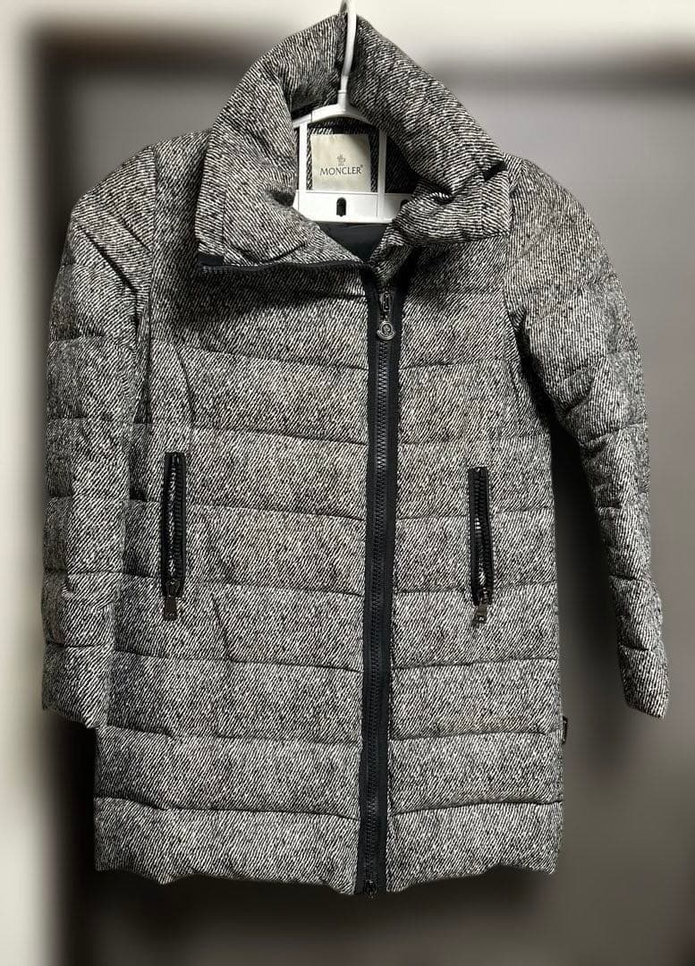 MONCLER ジェルボワーズ ダウンコート ツイード柄　サイズ1 稀少