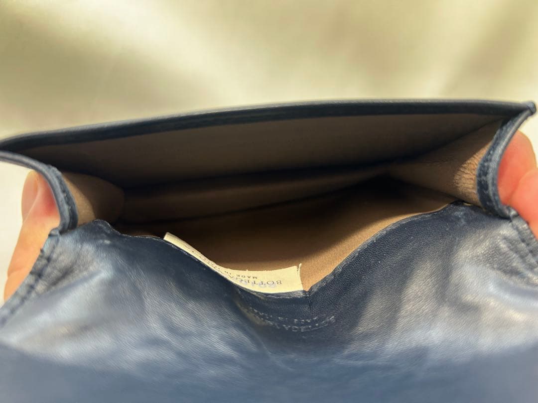 【BOTTEGA VENETA】編み込みレザー名刺入れ