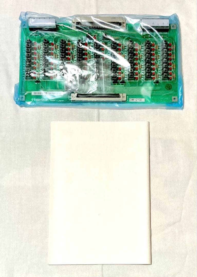 インタフェース64点スイッチ64点LEDテストボードCHK-2102【入手困難】