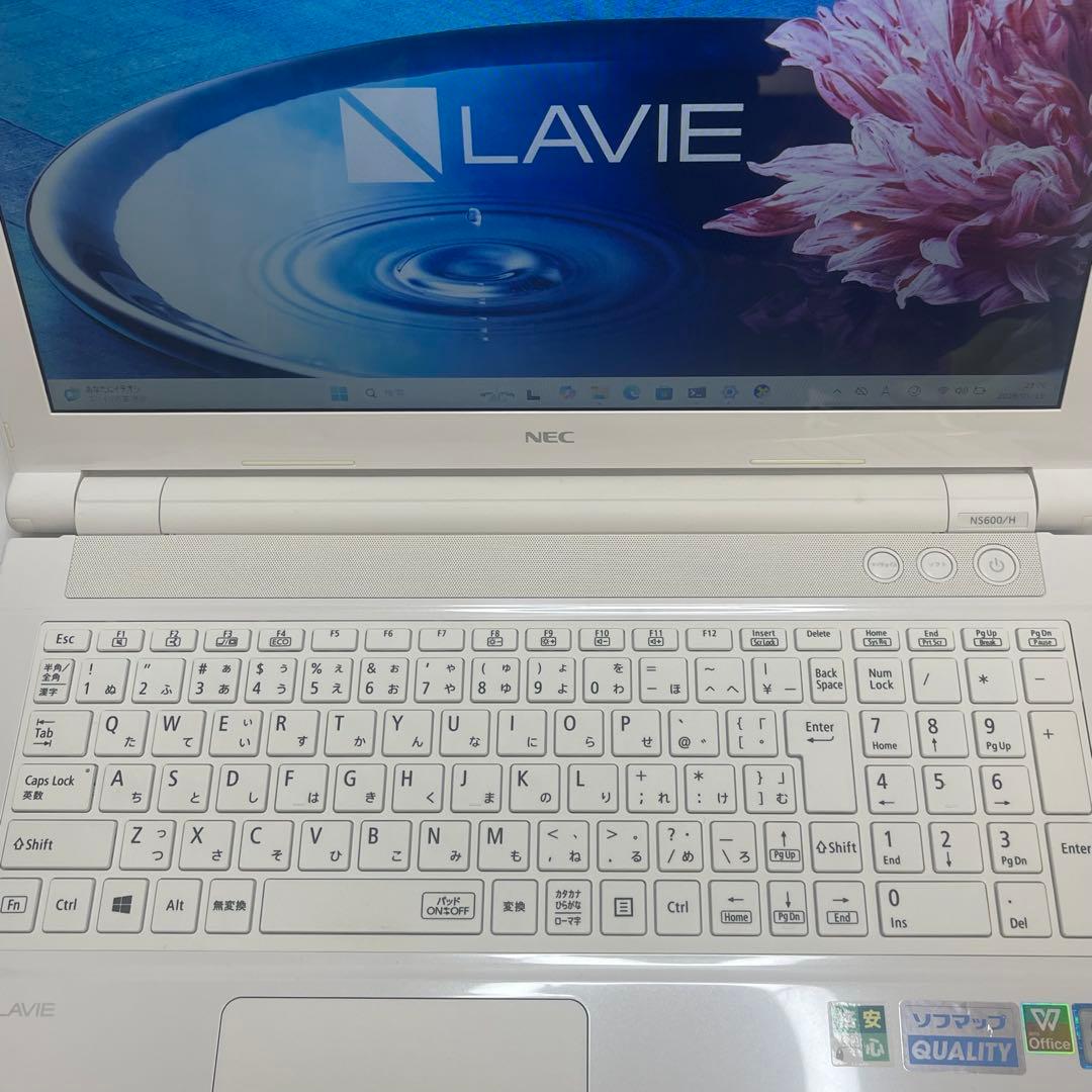Windowsノート本体 #854 NEC LAVIE NS600/H i7-7500U SSD512GB