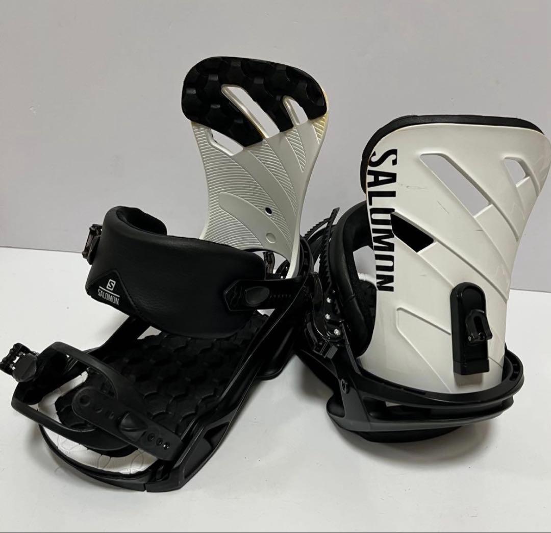 Salomon スノーボードビンディング ホワイト/ブラック
