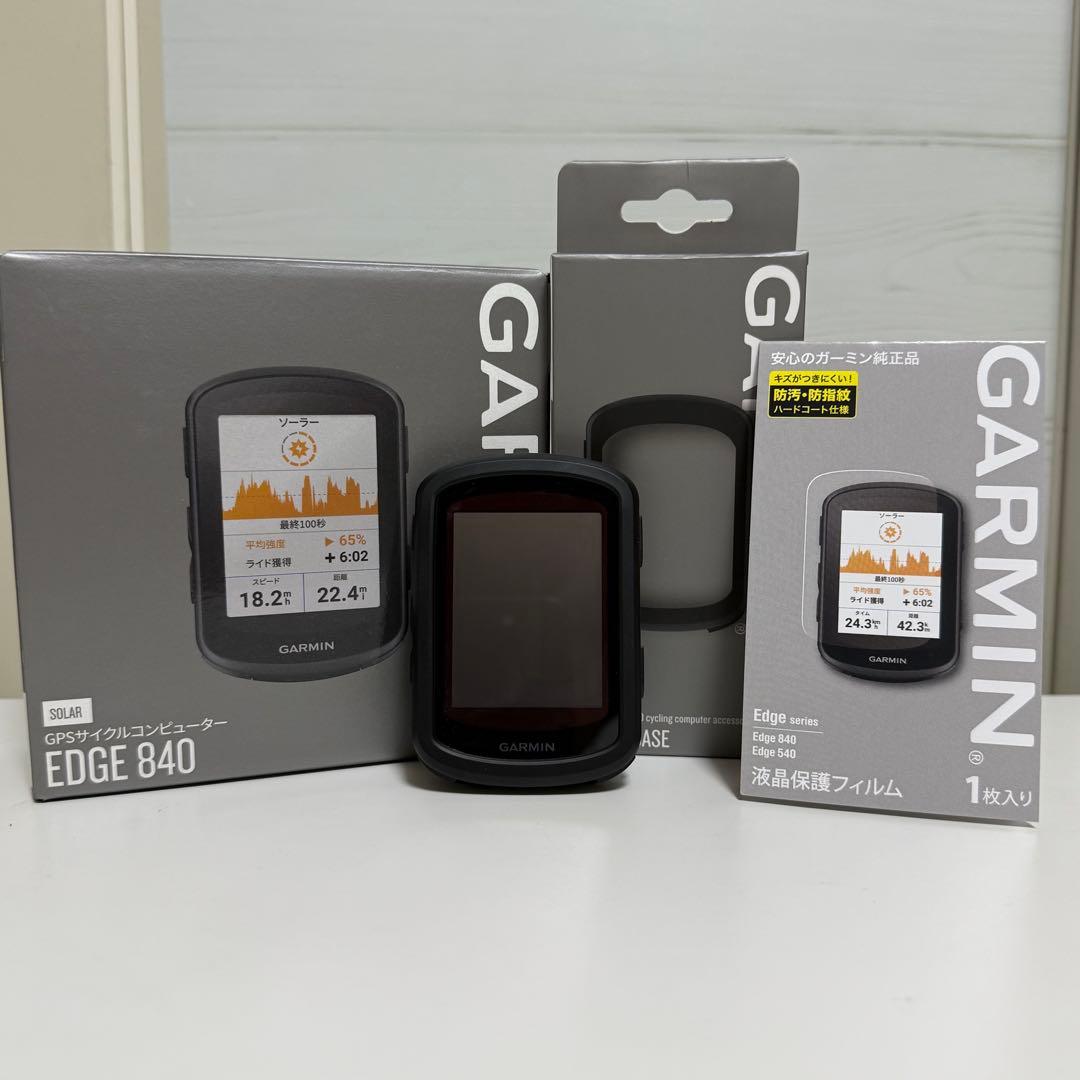 k*7様 GARMIN Edge 840 Solor 本体のみ (ソーラー充電対