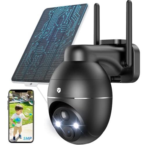 【2025強化版500万超高画素・コスパ最高】 防犯カメラ 屋外 ソーラー po