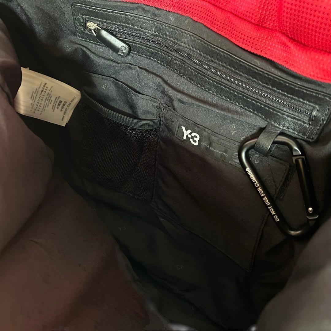 Y-3 ギミック メッセンジャーバッグ ショルダーバッグ レッド