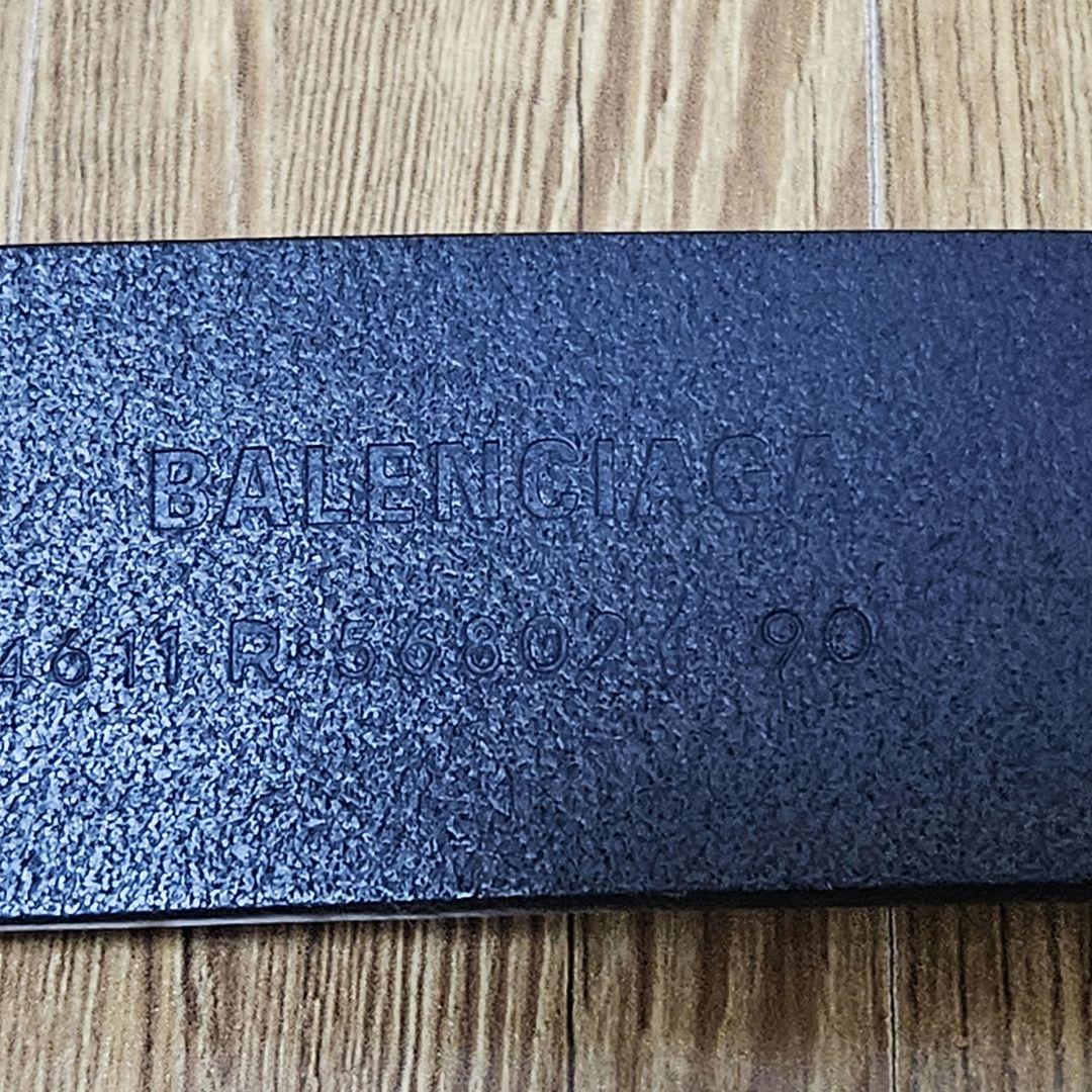 BALENCIAGA BBロゴ レザーベルト