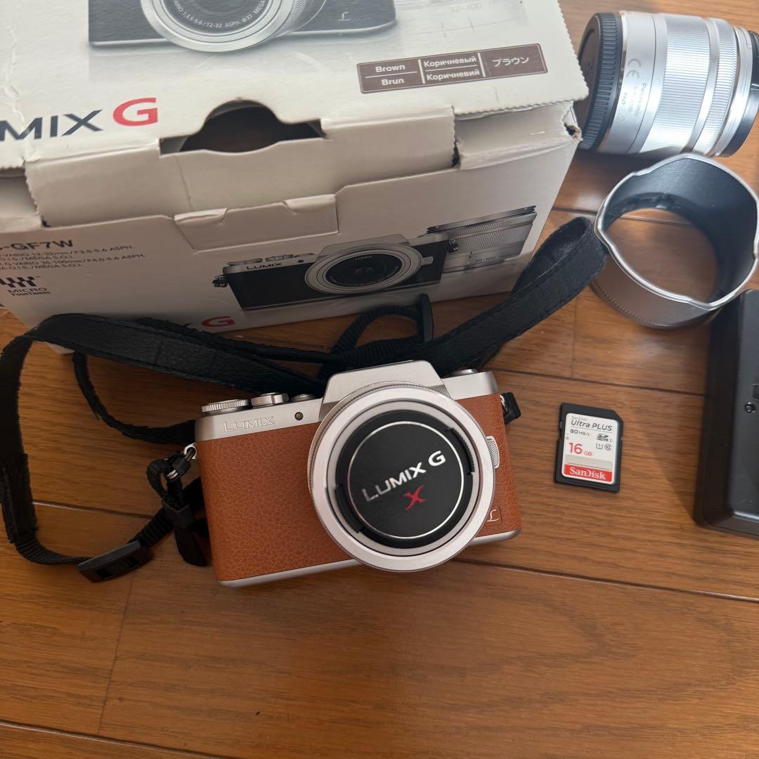 PanasonicLUMIX DMC-GF7Wブラウン