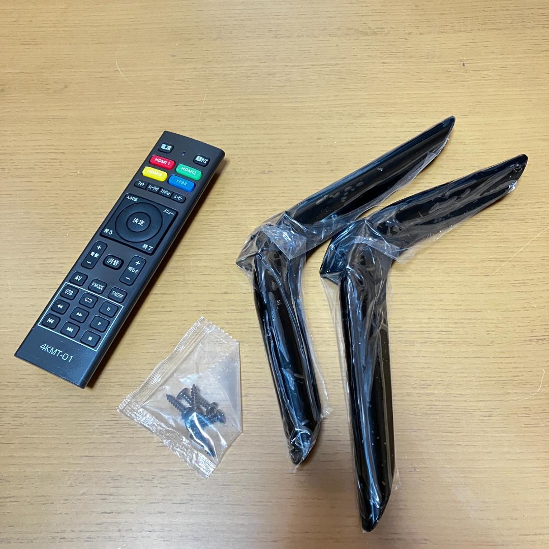 新品同様/使用期間2週間位/2024年/4K/WIS ウィズ/テレビ/50V型