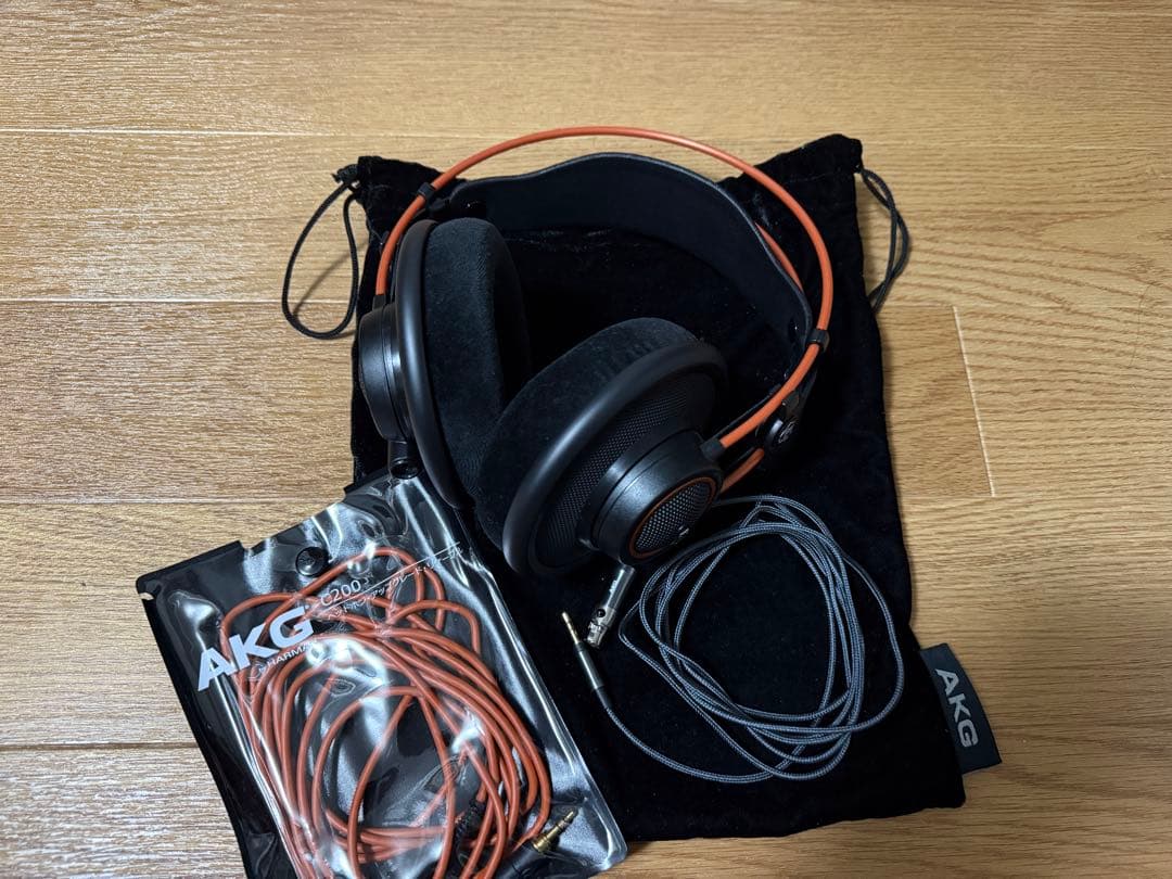 AKG K712 PRO C200 リケーブル付き