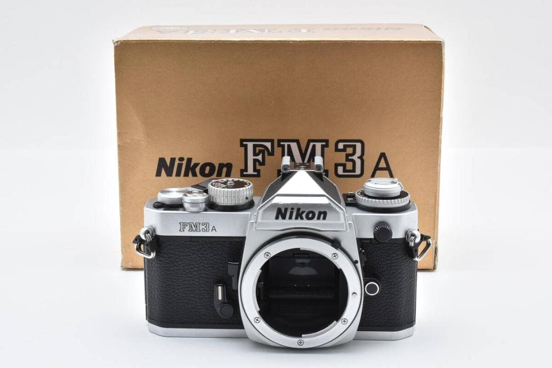 【美品】Nikon FM3A ボディ シルバー 元箱つき！ #131