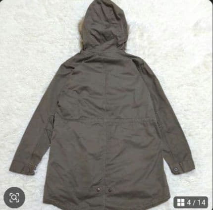 FREDPERRY モッズコート ボア フィッシュテール　月桂冠 ライナー M