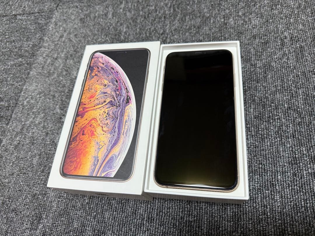 【ジャンク品】iPhone XS Max ゴールド 64GB