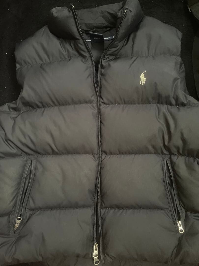 Ralph Lauren Sport ブラック ダウンベスト