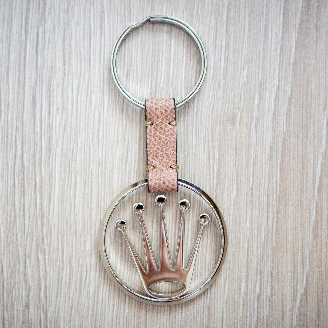 ロレックス キーホルダー 純正 ノベルティ 未使用 箱付き 王冠ロゴ