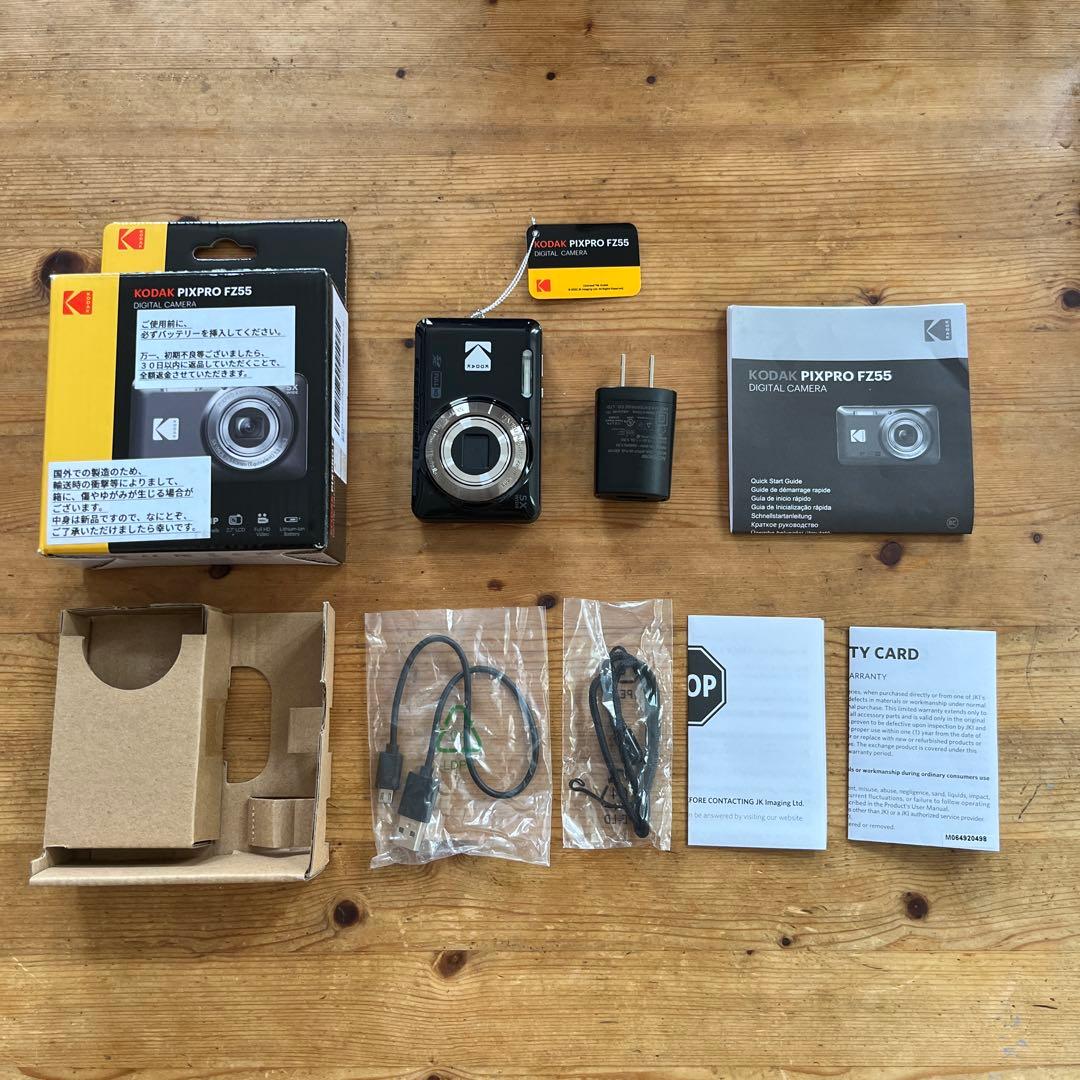 KODAK PIXPRO FZ55 デジタルカメラ SDカード付き