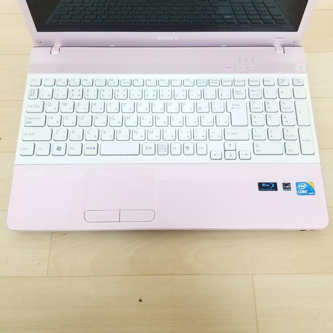 新品SSD レアカラー i5搭載 BD搭載 ノートPC SONY (E2139)