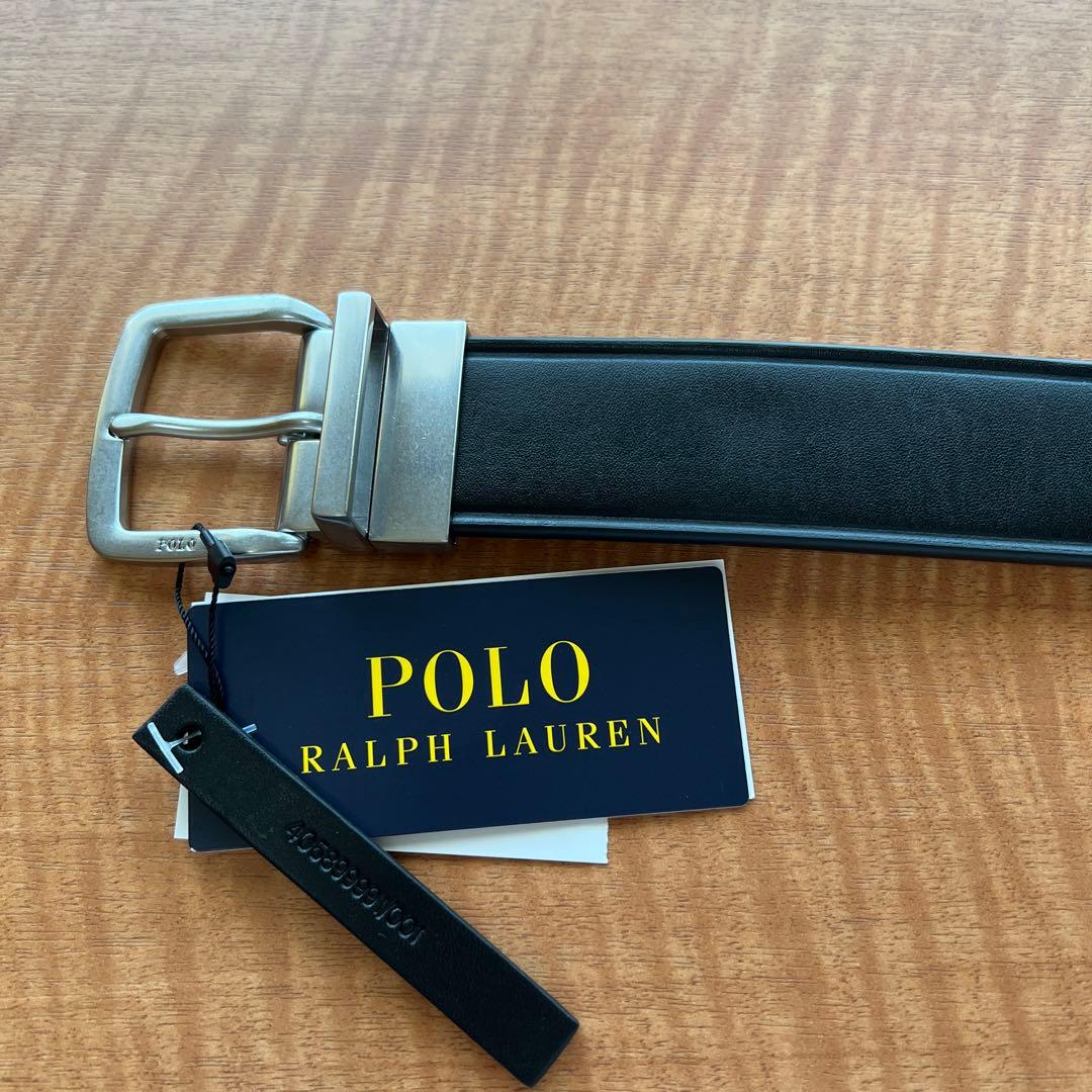 POLO RALPH LAUREN リバーシブルレザーベルト