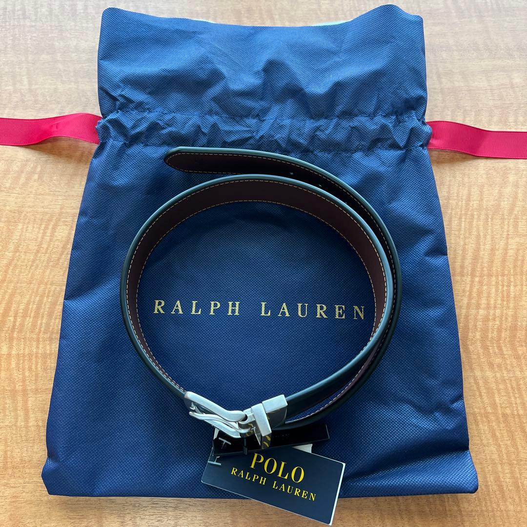 POLO RALPH LAUREN リバーシブルレザーベルト
