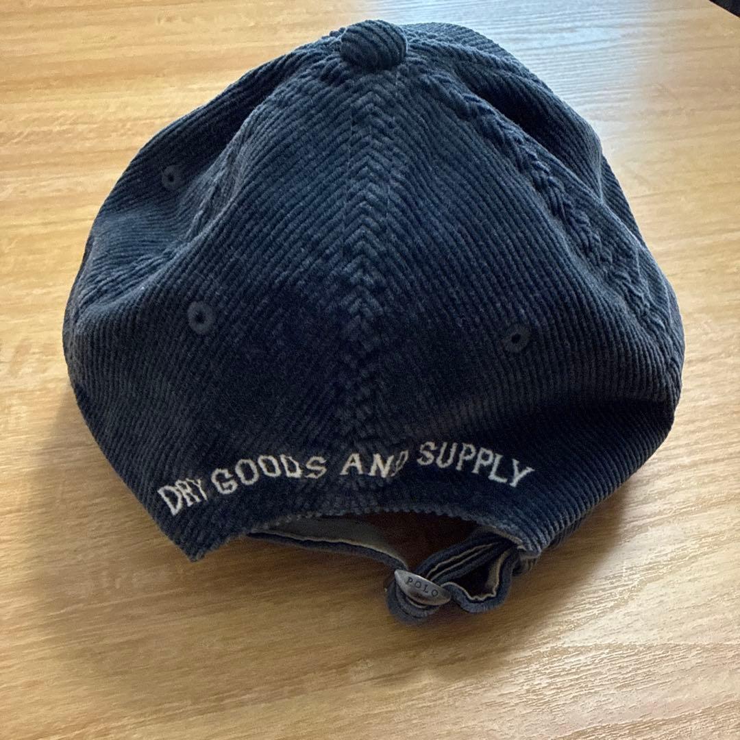 ポロラルフローレン コーデュロイ ロゴキャップ