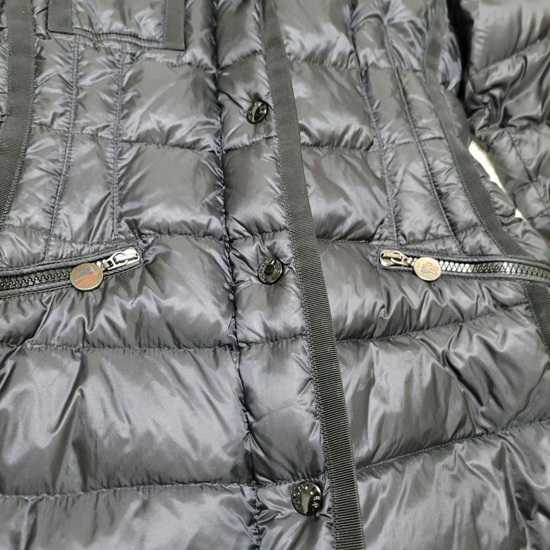 モンクレール エルミンヌ ブラック ダウンジャケット ダウンコート