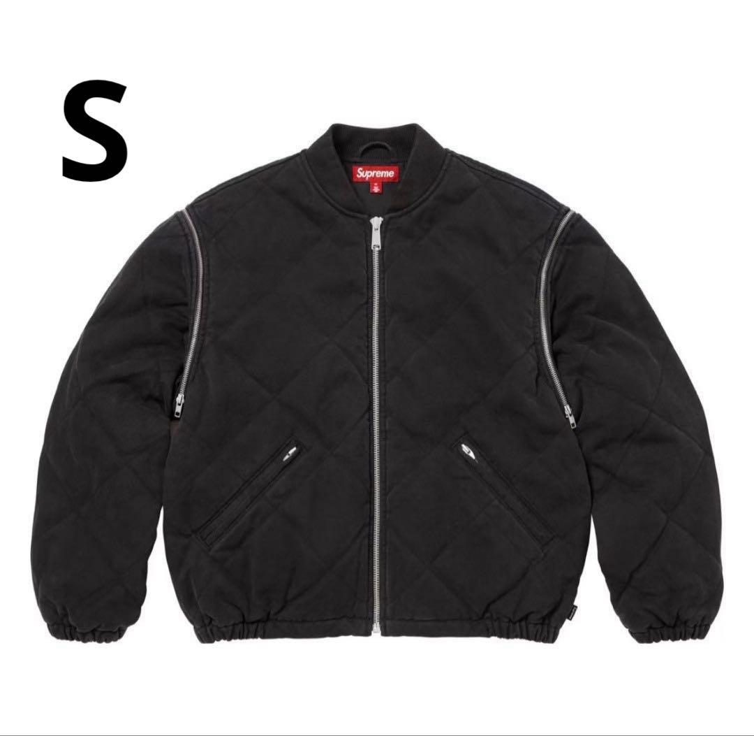 ジャケット・アウター supreme Zip-Off Quilted Bomber Jacket