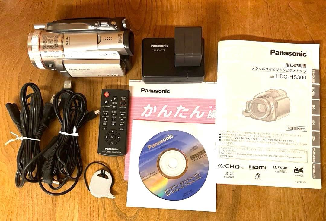 パナソニック★ デジタルハイビジョンビデオカメラ/HDC-HS300