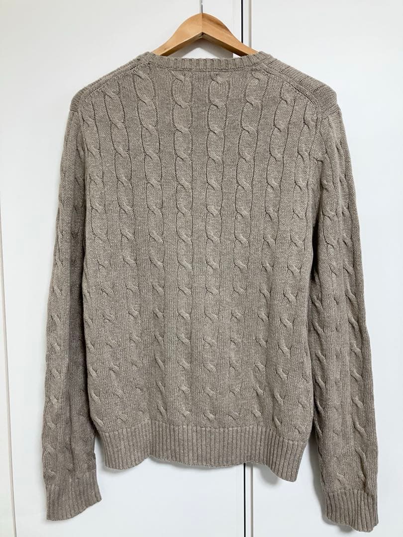 POLO RALPH LAURENポロラルフローレンのケーブルニット/Mサイズ”
